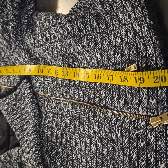 J. Crew Black and Gray Textured Blazer - Picture 8 of 8